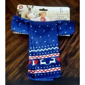 NEW WITH TAGS ED ELLEN DEGENERES SCARF COLLAR